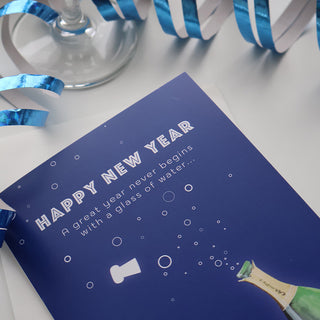 Foldet kort, Happy New Year