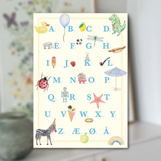 Plakat, ABC Alfabetet