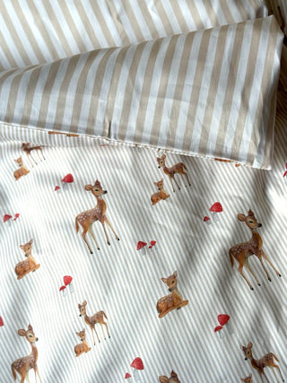 Bettwäsche, Baumwolle, Bambi