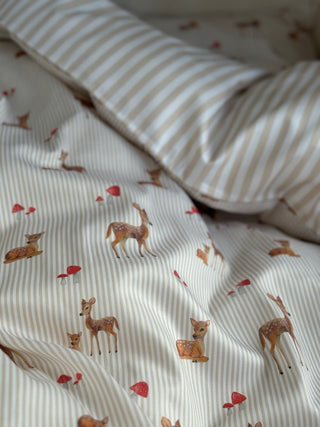Bettwäsche, Baumwolle, Bambi