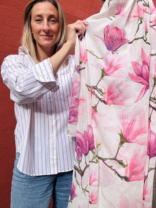 Bomuldstørklæde, Magnolia Cream