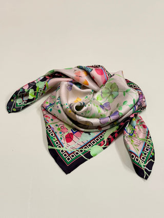 Silketørklæde,Wild Butterflies