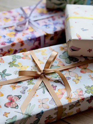 Geschenkband, 9 mm gerippt, 10 m