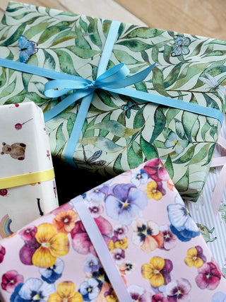 Geschenkband, 9 mm gerippt, 10 m