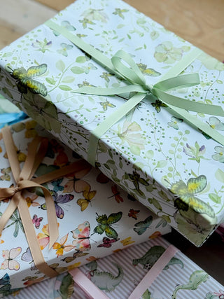 Geschenkband, 9 mm gerippt, 10 m