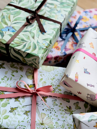 Geschenkband, 9 mm gerippt, 10 m