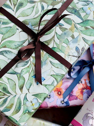 Geschenkband, 9 mm gerippt, 10 m