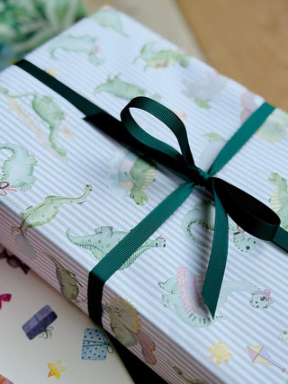 Geschenkband, 9 mm gerippt, 10 m