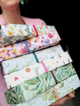 Geschenkband, 9 mm gerippt, 10 m