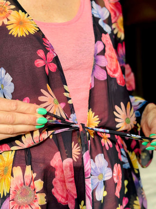 Wild Flowers Kimono