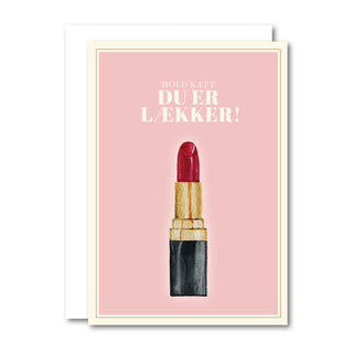 Lille foldet kort, Lipstick