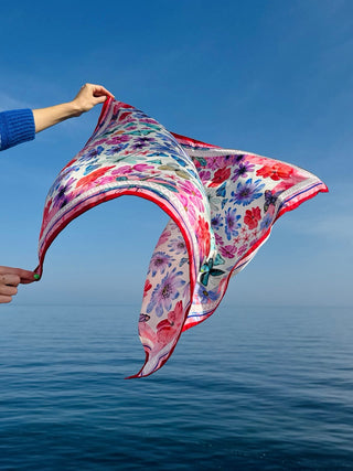 Silketørklæde, Wild Blossom