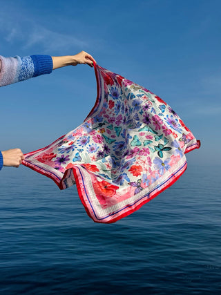 Silketørklæde, Wild Blossom