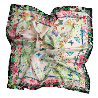 Silketørklæde,Wild Butterflies