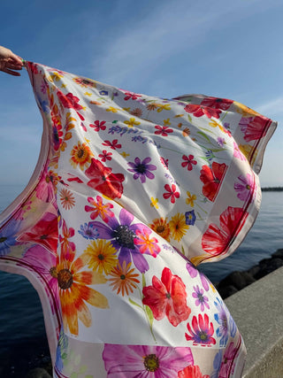 Silketørklæde, Wild Flowers