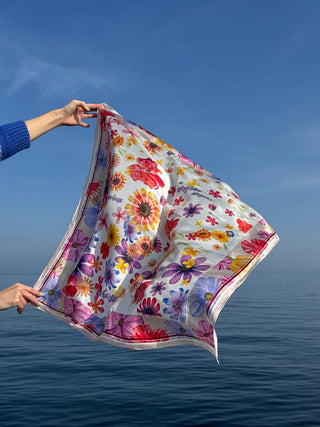 Silketørklæde, Wild Flowers