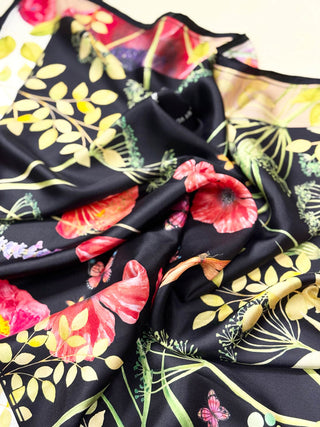 Silketørklæde, Wild Poppy