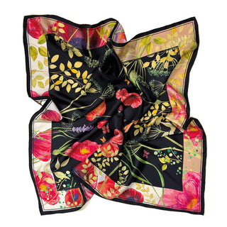 Silketørklæde, Wild Poppy