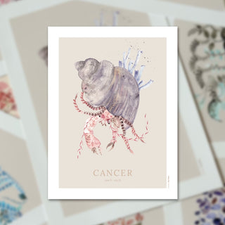 Poster, Sternzeichen, Krebs