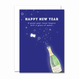 Foldet kort, Happy New Year