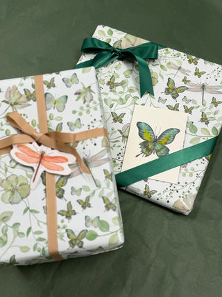 Sampak: Green Butterflies gaveindpakning
