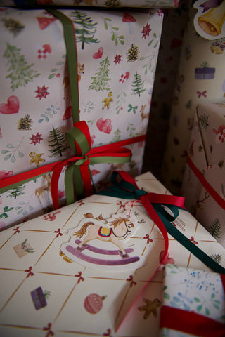 Gavemærker, 10 stk, Christmas Bells Mix