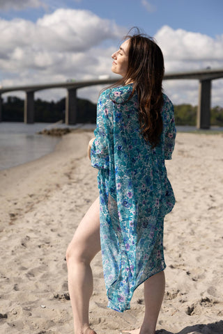Lucia Kimono, Botanical Pansy
