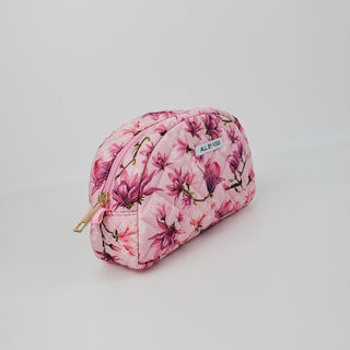 Quiltet Kosmetikpung, Pink Magnolia