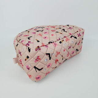 Quiltet Toilettaske, Lipstick