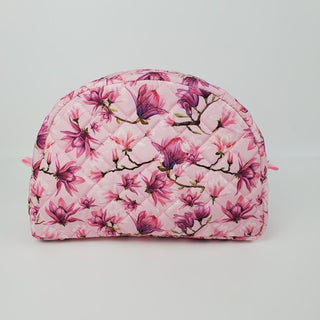Quiltet Toilettaske, Pink Magnolia