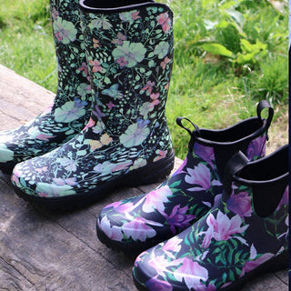 Gummistiefel, Niedriger Stiefel, Magnolia